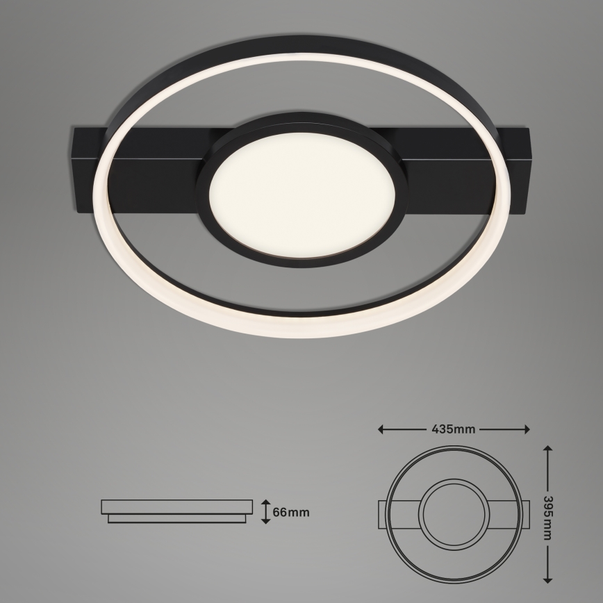 Briloner 3026-015 - Plafón LED regulable FRAME LED/33W/230V