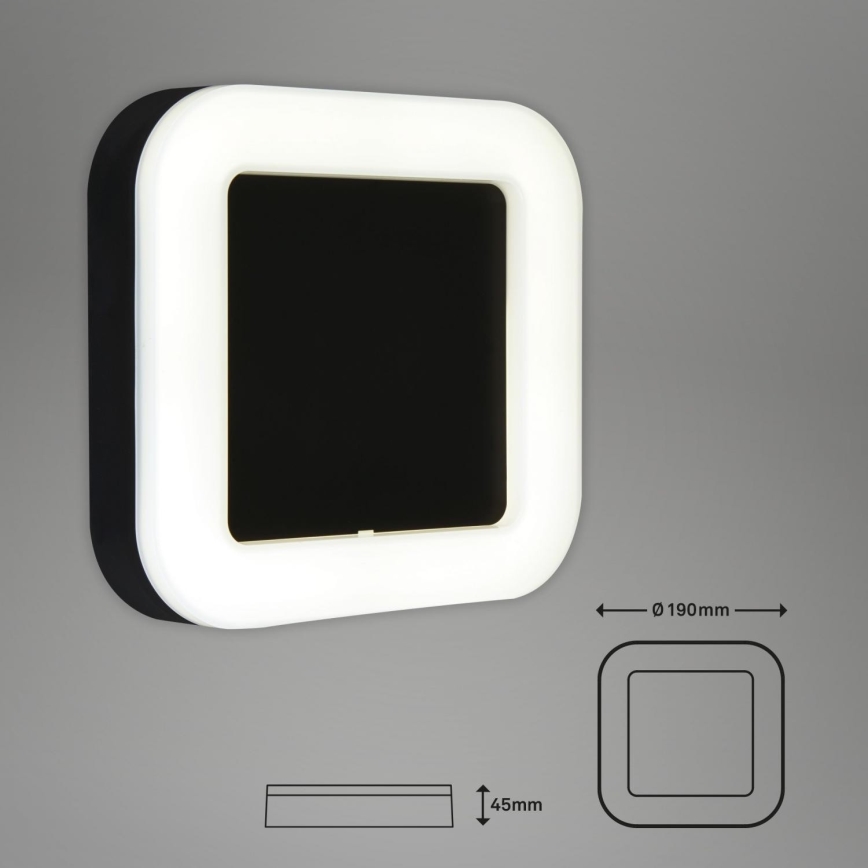 Briloner 3034-015 - Aplique LED para exterior LED/15W/230V 4000K