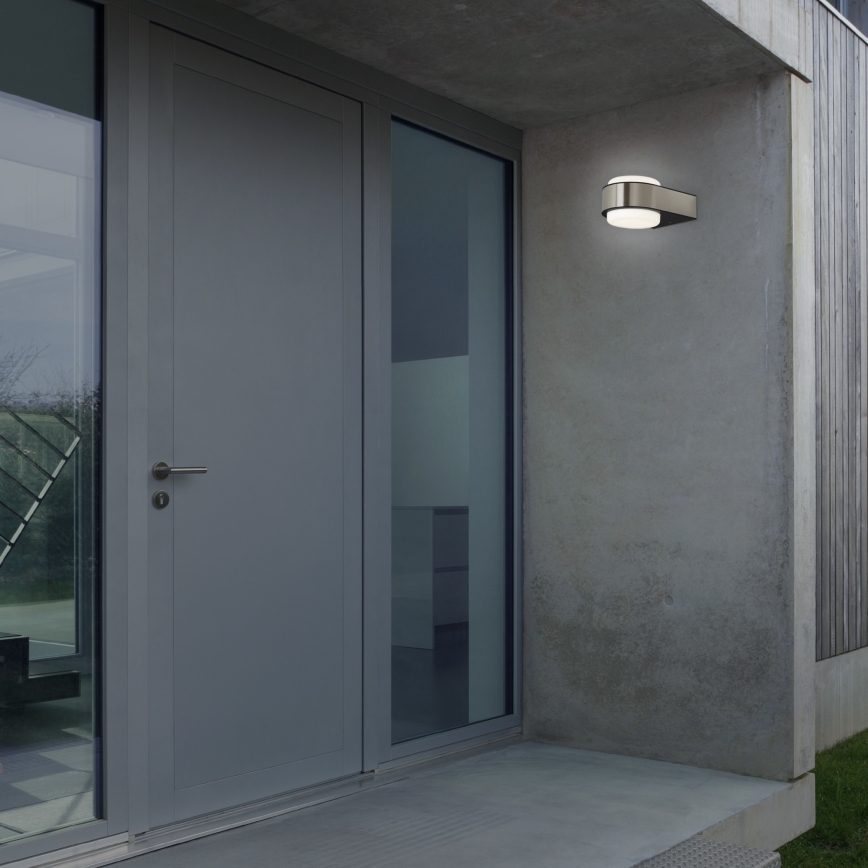 Briloner 3035-012- Aplique LED para exterior HANAU LED/6,5W/230V IP44 cromo mate