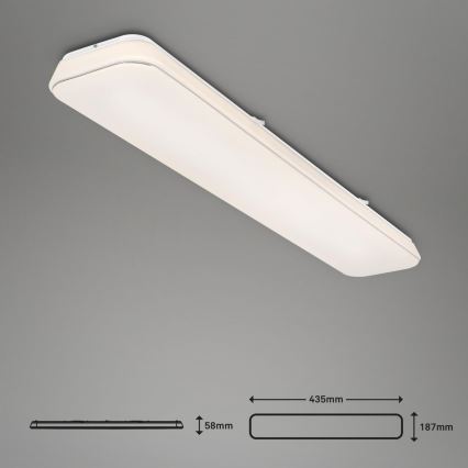 Briloner 3042-016 - Plafón LED regulable RUPA LED/48W/230V