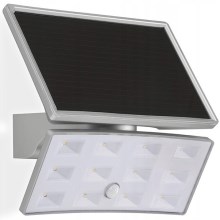 Briloner 305004TF - Lámpara solar LED con sensor TELEFUNKEN LED/10W/7,4V IP44