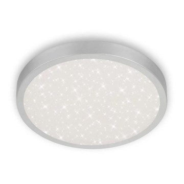 Briloner 3071-014 - Plafón LED RUNA LED/24W/230V plata