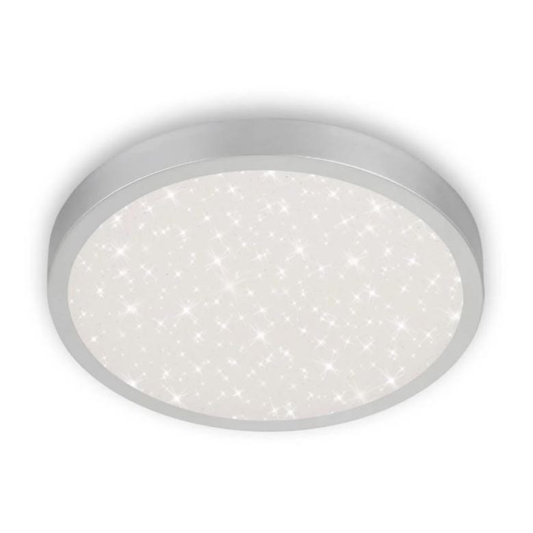 Briloner 3071-014 - Plafón LED RUNA LED/24W/230V plata