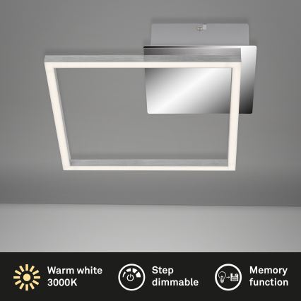 Briloner 3105-018 - Plafón LED regulable FRAMES LED/9,7W/230V