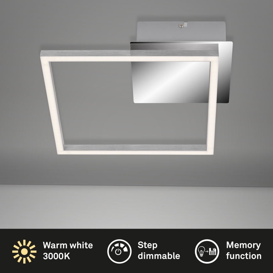 Briloner 3105-018 - Plafón LED regulable FRAMES LED/9,7W/230V