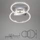 Briloner 3110-018 - Plafón LED regulable FRAMES LED/16W/230V