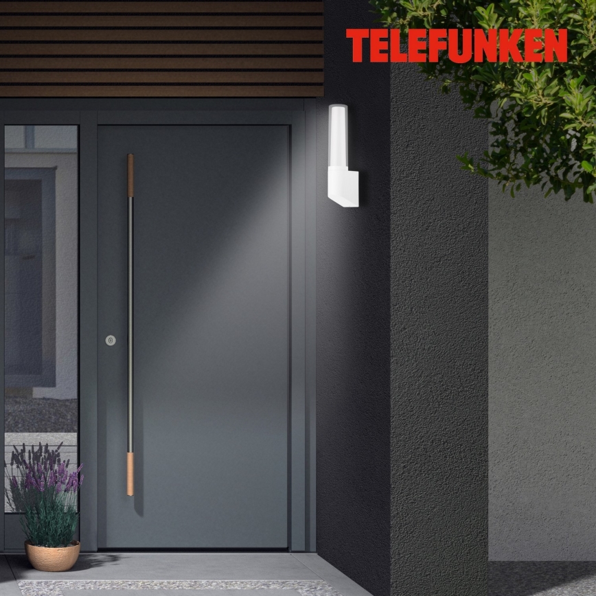 Briloner 311306TF - Aplique LED para exterior LED/8W/230V 4000K IP44 blanco