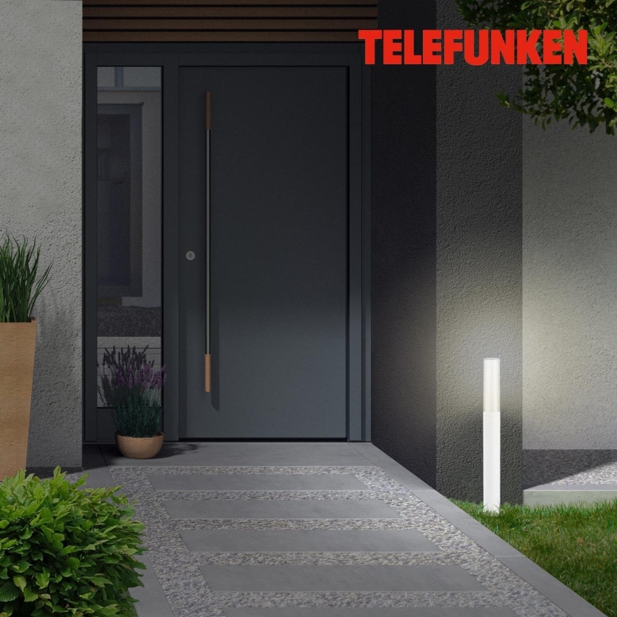 Briloner 311406TF - Lámpara LED de exterior LED/8W/230V IP44 4000K 57 cm blanco
