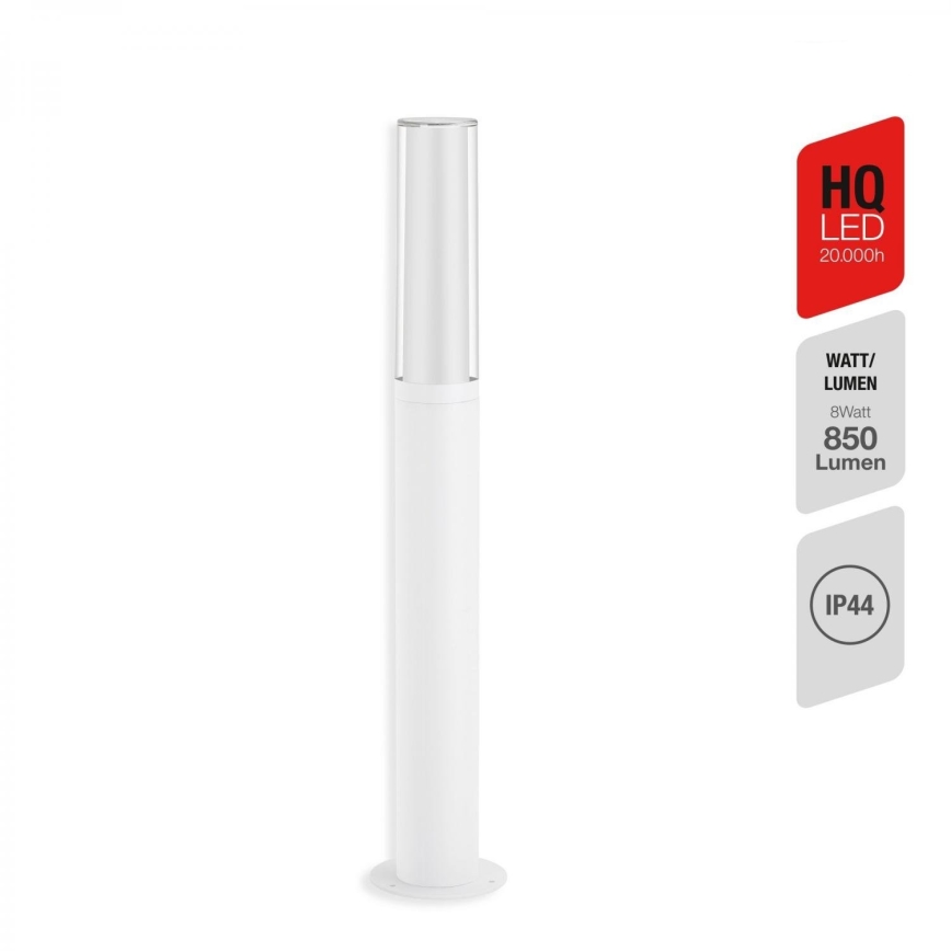 Briloner 311406TF - Lámpara LED de exterior LED/8W/230V IP44 4000K 57 cm blanco