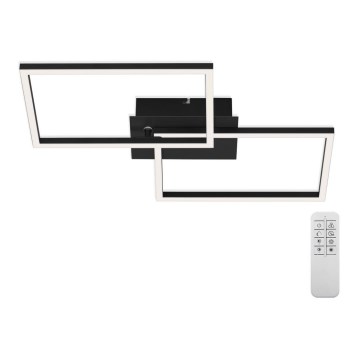 Briloner 3149-018 - Lámpara de suspensión LED regulable FRAME 2xLED/15W/230V + mando a distancia