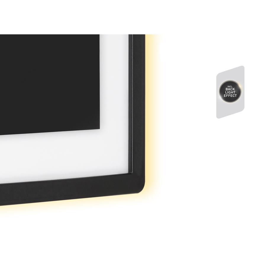 Briloner 315905TF - Aplique LED para exterior LED/15W/230V IP44 4000K negro