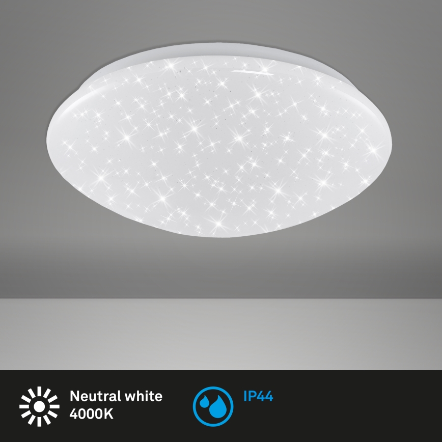 Briloner 3360-016 - Plafón LED de baño STARRY SKY LED/12W/230V IP44