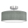 Briloner 3375-024 - Plafón 1xE27/40W/230V diá. 30 cm gris