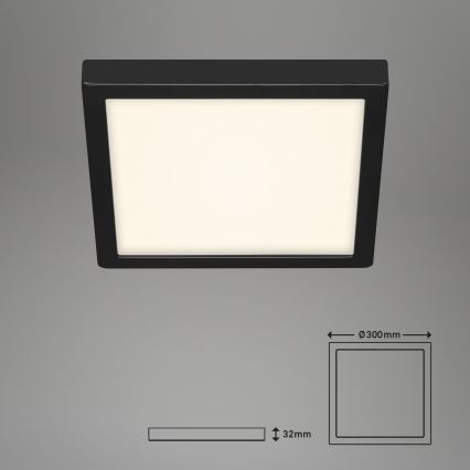 Briloner 3467-415 - Plafón LED FIRE LED/21W/230V 30x30 cm