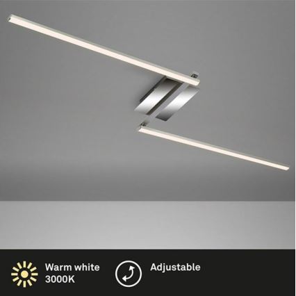 Briloner 3500-018 - Lámpara de techo LED STAFF 2xLED/6W/230V