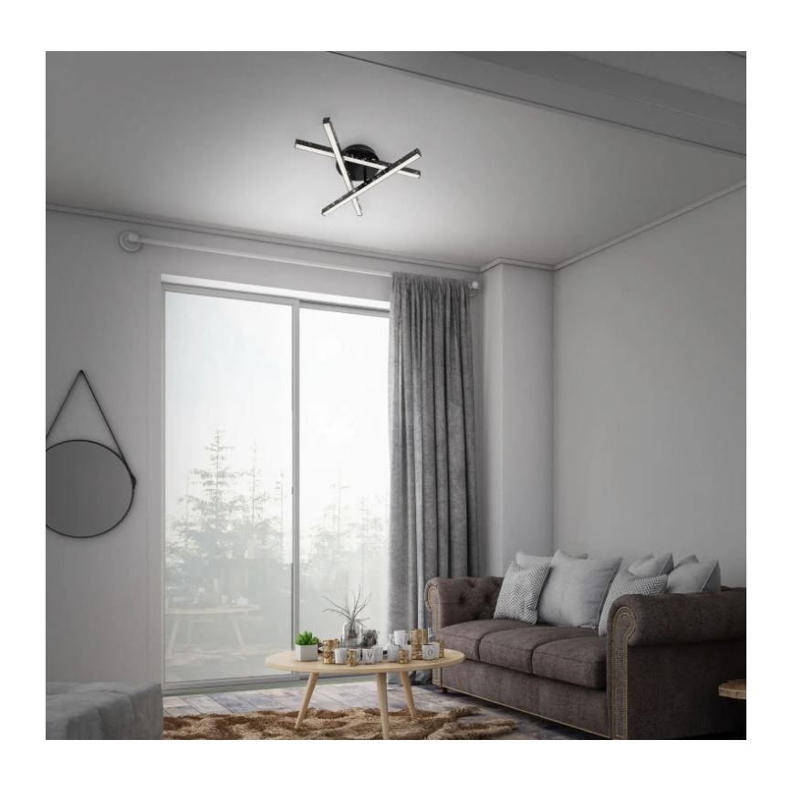 Briloner 3518-035 - Lámpara de techo LED REY 3xLED/5W/230V