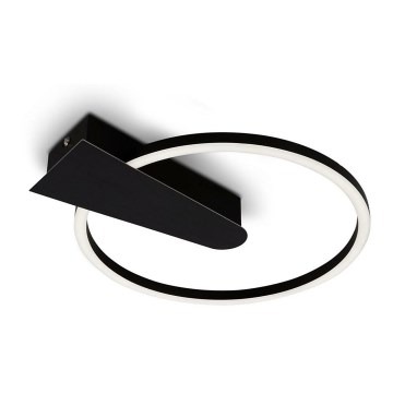 Briloner 3542-015 - Plafón LED regulable NICO LED/12W/230V negro