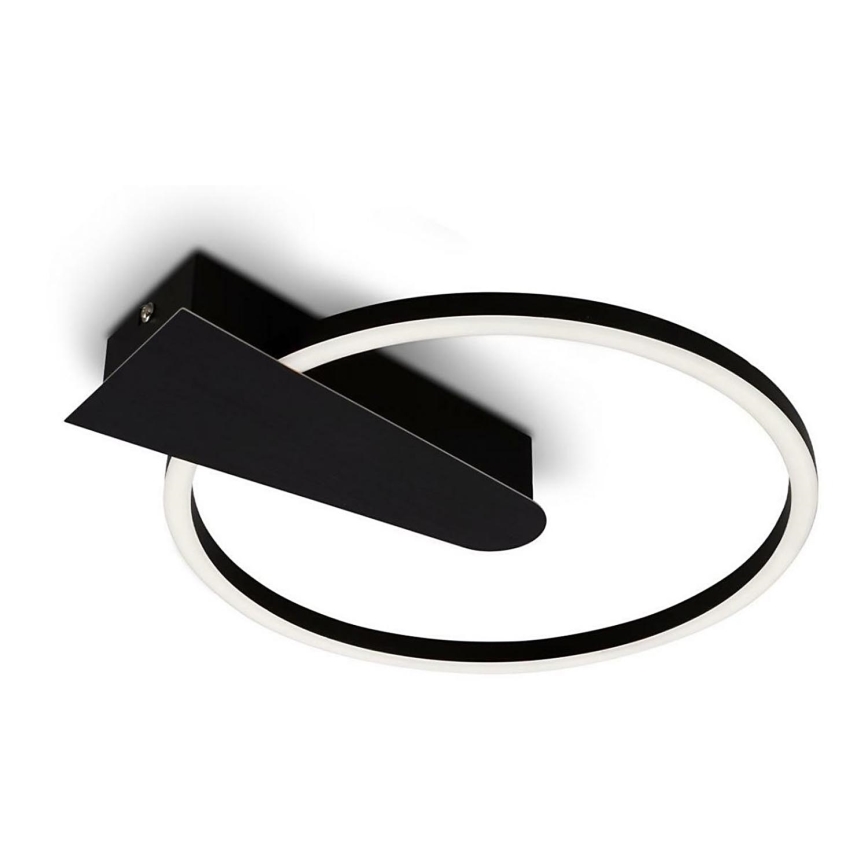 Briloner 3542-015 - Plafón LED regulable NICO LED/12W/230V negro