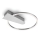Briloner 3542-018 - Plafón LED regulable NICO LED/12W/230V cromo mate