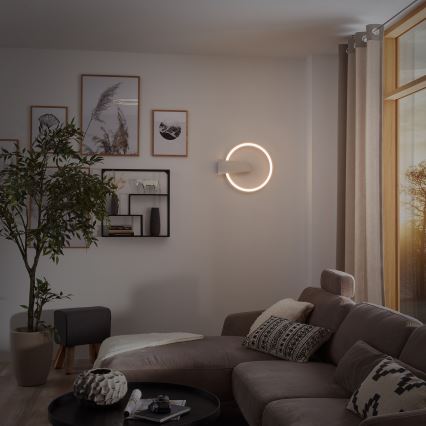 Briloner 3542017 - Plafón LED regulable NICO LED/12W/230V dorado