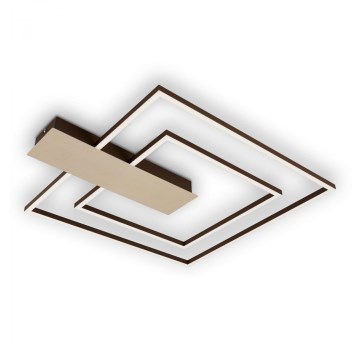 Briloner 3545-017 - Plafón LED regulable NICO LED/25W/230V dorado