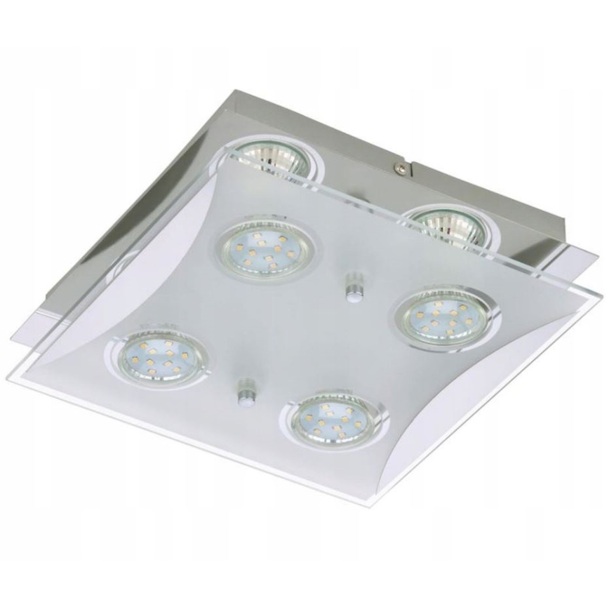 Briloner 3572-048 - Plafón LED FLASH 4xGU10/3W/230V