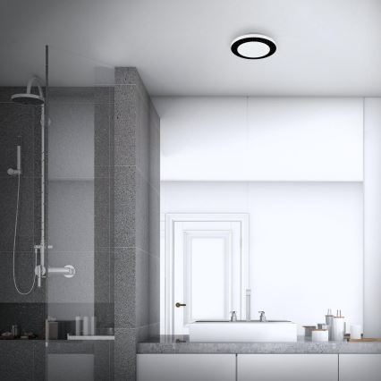 Briloner 3693-015 - Plafón LED de baño LED/15W/230V IP44 4000K diá. 28 cm