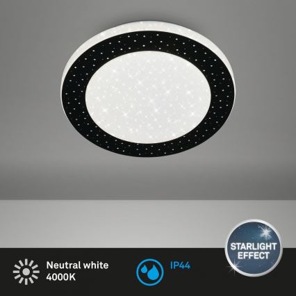 Briloner 3693-015 - Plafón LED de baño LED/15W/230V IP44 4000K diá. 28 cm
