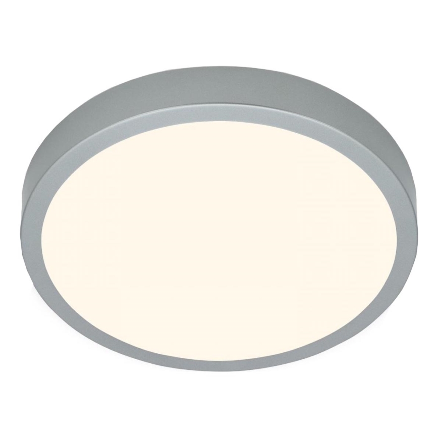 Briloner 3703-014 - Plafón LED RUNA LED/24W/230V 3000K diá. 38 cm plata
