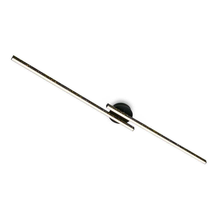 Briloner 3717-025 - Lámpara de techo LED REY 2xLED/12W/230V negro