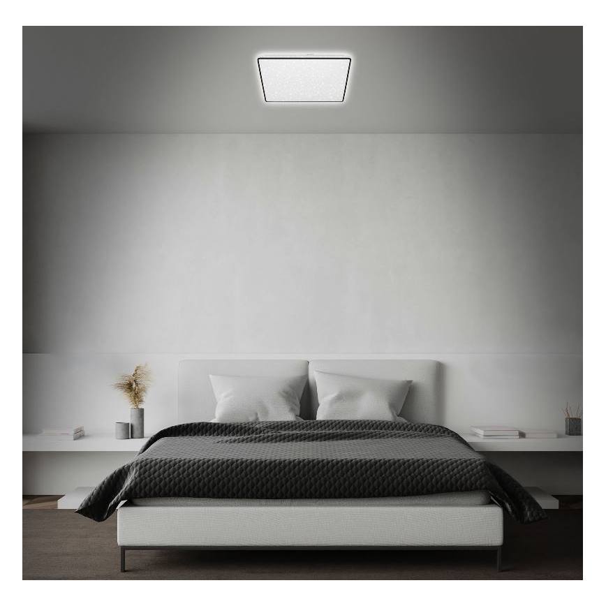 Briloner 3749-415 - Plafón LED LINO LED/24W/230V negro