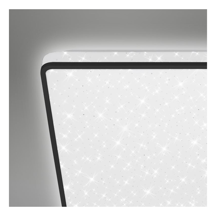 Briloner 3749-415 - Plafón LED LINO LED/24W/230V negro