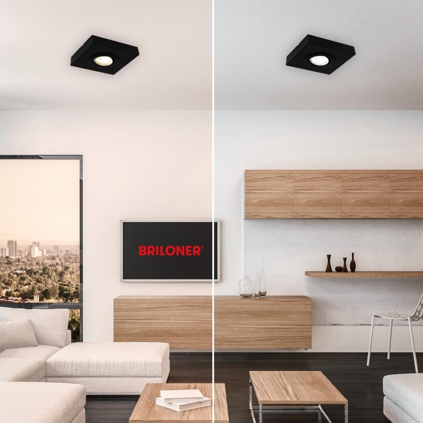 Briloner 3996015 - Foco LED CTS LED/4W/230V 2700/4000K negro
