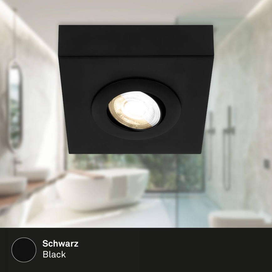 Briloner 3996015 - Foco LED CTS LED/4W/230V 2700/4000K negro