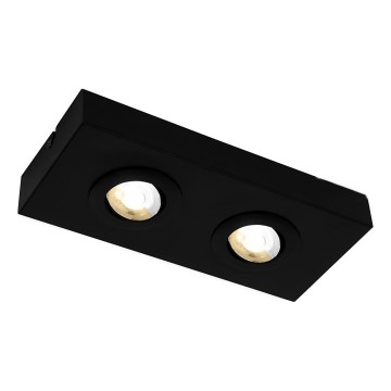 Briloner 3996025 - Foco LED CTS 2xLED/4W/230V 2700/4000K negro