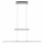 Briloner 4852-012 - Lámpara LED colgante LINEA LED/20W/230V