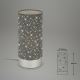 Briloner 7028-014 - Lámpara de mesa STARRY SKY 1xE14/25W/230V gris