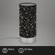 Briloner 7028-015 - Lámpara de mesa STARRY SKY 1xE14/25W/230V negro