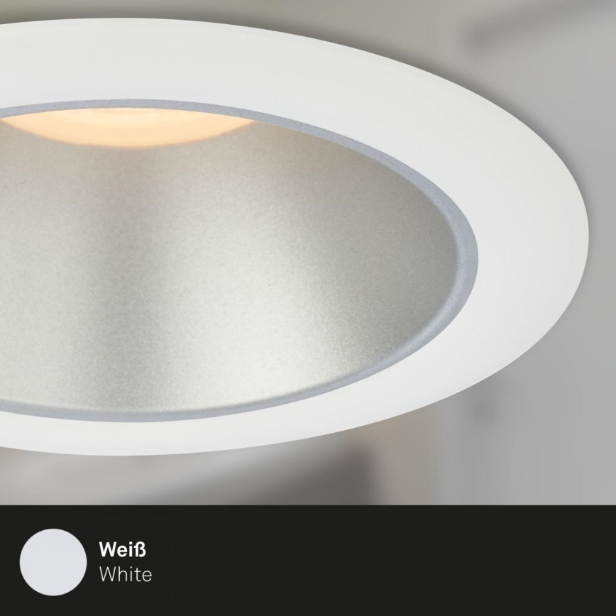 Briloner 7041-036 - SET 3x Lámpara empotrable de baño LED LED/4,9W/230V IP44 blanco