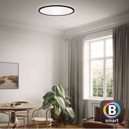 Briloner 7059-015 - Plafón LED regulable SLIM LED/22W/230V 2700-6500K Wi-Fi Tuya + control remoto