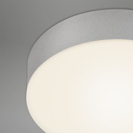 Briloner 7064014 - Plafón LED FLAME LED/11W/230V plata