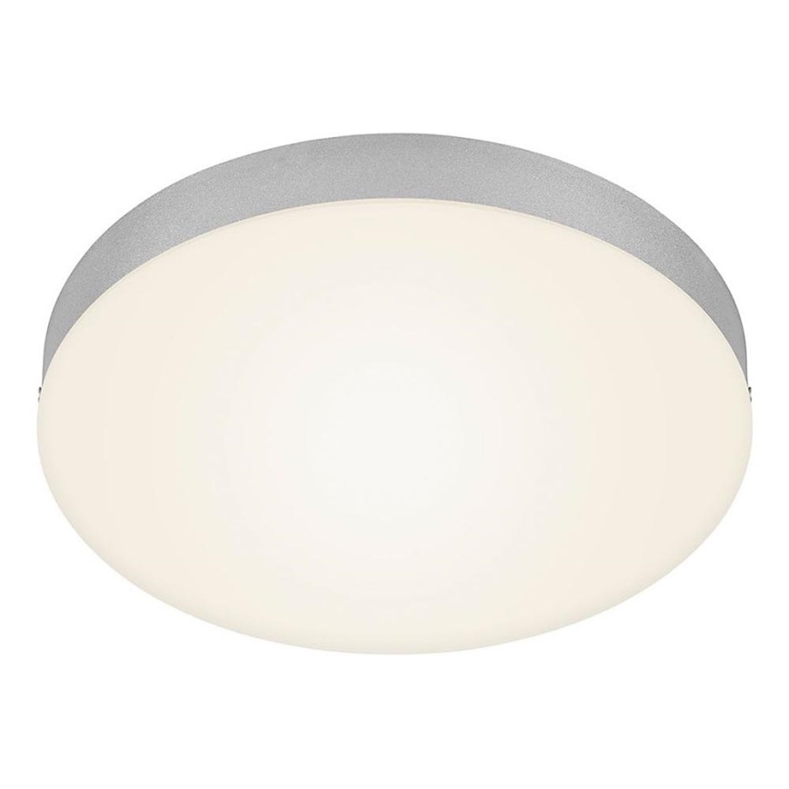 Briloner 7066-014 - Plafón LED FLAME LED/21W/230V 3000K plata diá. 28,7 cm