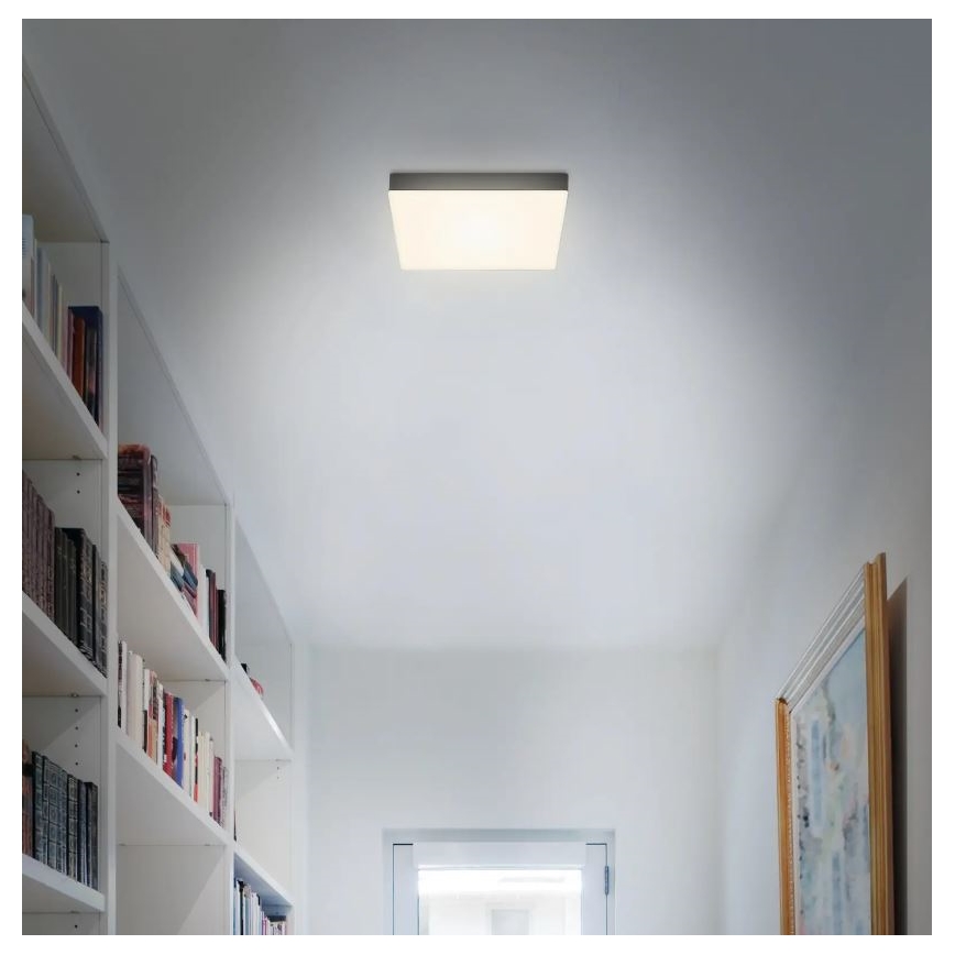 Briloner 7070-015 - Plafón LED FLAME LED/16W/230V negro