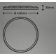 Briloner 7080-015 - Plafón LED regulable SLIM LED/22W/230V 2700-6500K + control remoto