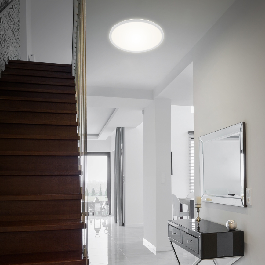 Briloner 7080-016 - Plafón LED regulable SLIM LED/22W/230V 2700-6500K + control remoto