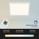 Briloner 7081-016 - Plafón LED regulable SLIM LED/18W/230V 2700-6500K + mando a distancia