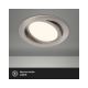 Briloner 7116-412 - Lámpara empotrable de baño LED FLAT IN LED/9W/230V IP23