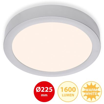 Briloner 7117-014 - Plafón LED FIRE LED/16,5W/230V 3000K