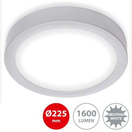 Briloner 7117-414 - Plafón LED FIRE LED/16,5W/230V 4000K