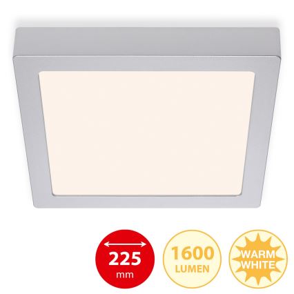 Briloner 7118-014 - Plafón LED FIRE LED/16,5W/230V 3000K